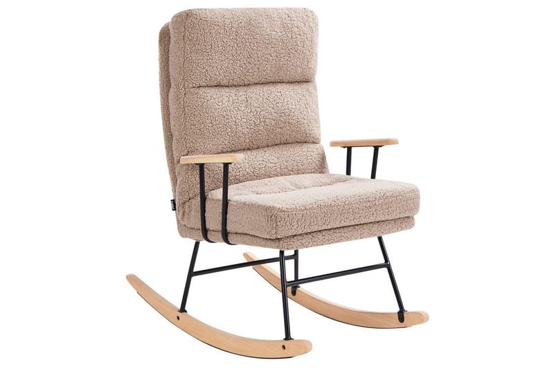 Keinutuoli Eskelin, Beige, musta, ruskea