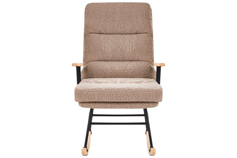 Keinutuoli Eskelin - Beige, musta, ruskea - Huonekalut - Tuoli & nojatuoli - Nojatuoli & lepotuoli