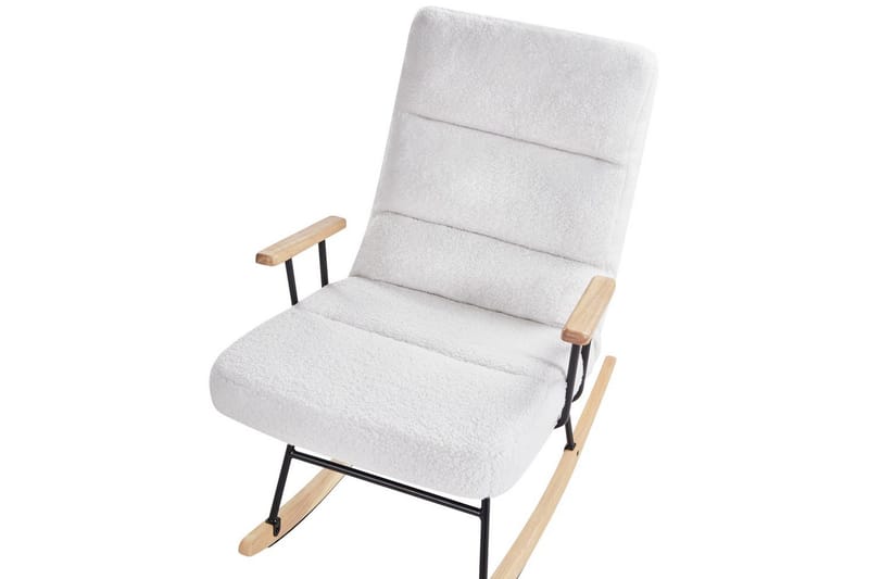 Keinutuoli Eskelin - Valkoinen, musta, ruskea - Huonekalut - Tuoli & nojatuoli - Nojatuoli & lepotuoli