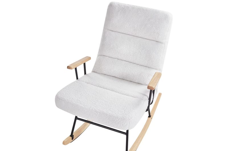 Keinutuoli Eskelin - Valkoinen, musta, ruskea - Huonekalut - Tuoli & nojatuoli - Nojatuoli & lepotuoli