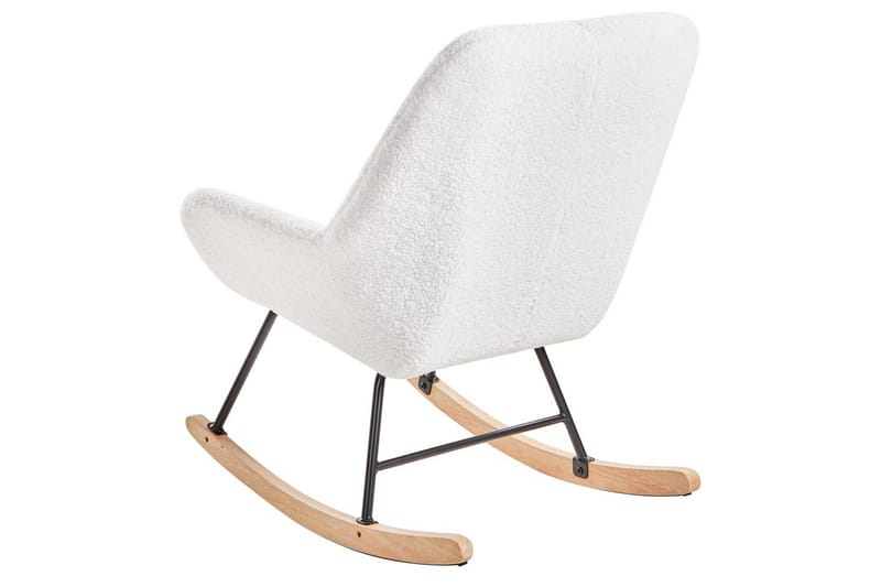 Keinutuoli Kinno - Valkoinen, musta, ruskea - Huonekalut - Tuoli & nojatuoli - Nojatuoli & lepotuoli