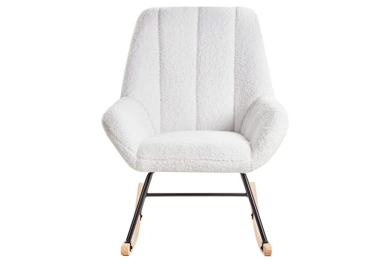 Keinutuoli Kinno - Valkoinen, musta, ruskea - Huonekalut - Tuoli & nojatuoli - Nojatuoli & lepotuoli