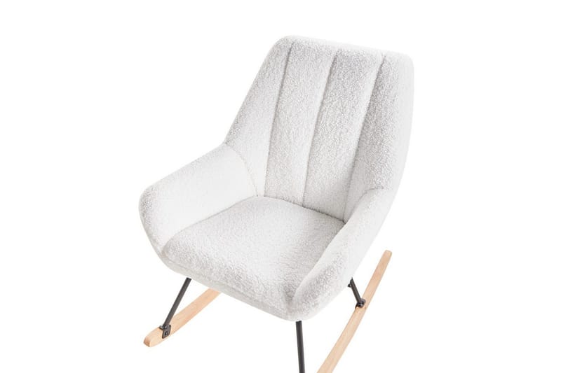 Keinutuoli Kinno - Valkoinen, musta, ruskea - Huonekalut - Tuoli & nojatuoli - Nojatuoli & lepotuoli