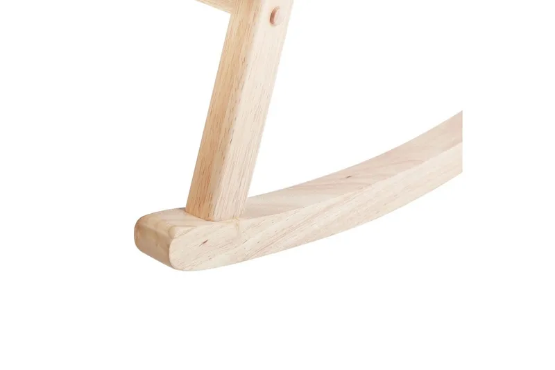 Keinutuoli Leknes - Valkoinen, ruskea - Huonekalut - Tuoli & nojatuoli - Nojatuoli & lepotuoli