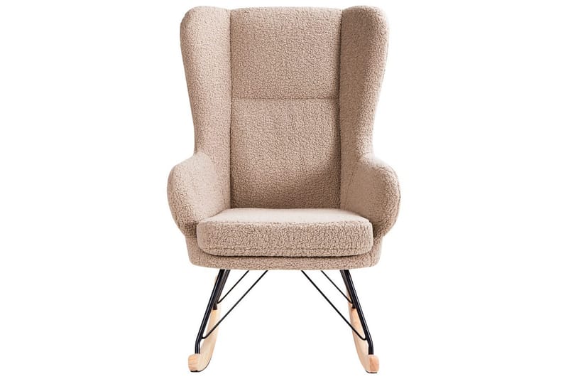 Keinutuoli Luoma - Beige, musta, ruskea - Huonekalut - Tuoli & nojatuoli - Nojatuoli & lepotuoli