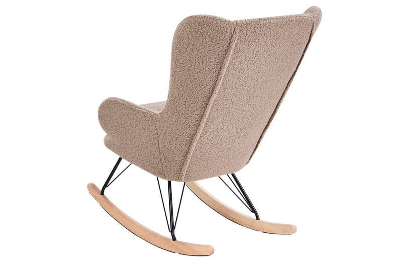 Keinutuoli Luoma - Beige, musta, ruskea - Huonekalut - Tuoli & nojatuoli - Nojatuoli & lepotuoli