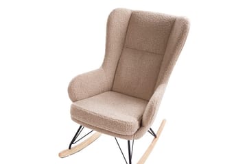 Keinutuoli Luoma - Beige, musta, ruskea - Huonekalut - Tuoli & nojatuoli - Pyörivät tuolit & keinutuoli