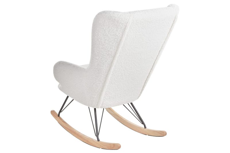 Keinutuoli Luoma - Valkoinen, musta, ruskea - Huonekalut - Tuoli & nojatuoli - Nojatuoli & lepotuoli