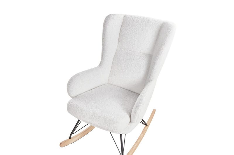 Keinutuoli Luoma - Valkoinen, musta, ruskea - Huonekalut - Tuoli & nojatuoli - Nojatuoli & lepotuoli