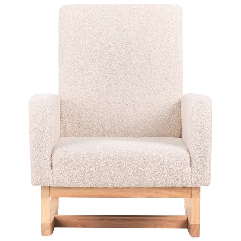 Keinutuoli Norby - Beige, vaalea puu - Huonekalut - Tuoli & nojatuoli - Pyörivät tuolit & keinutuoli