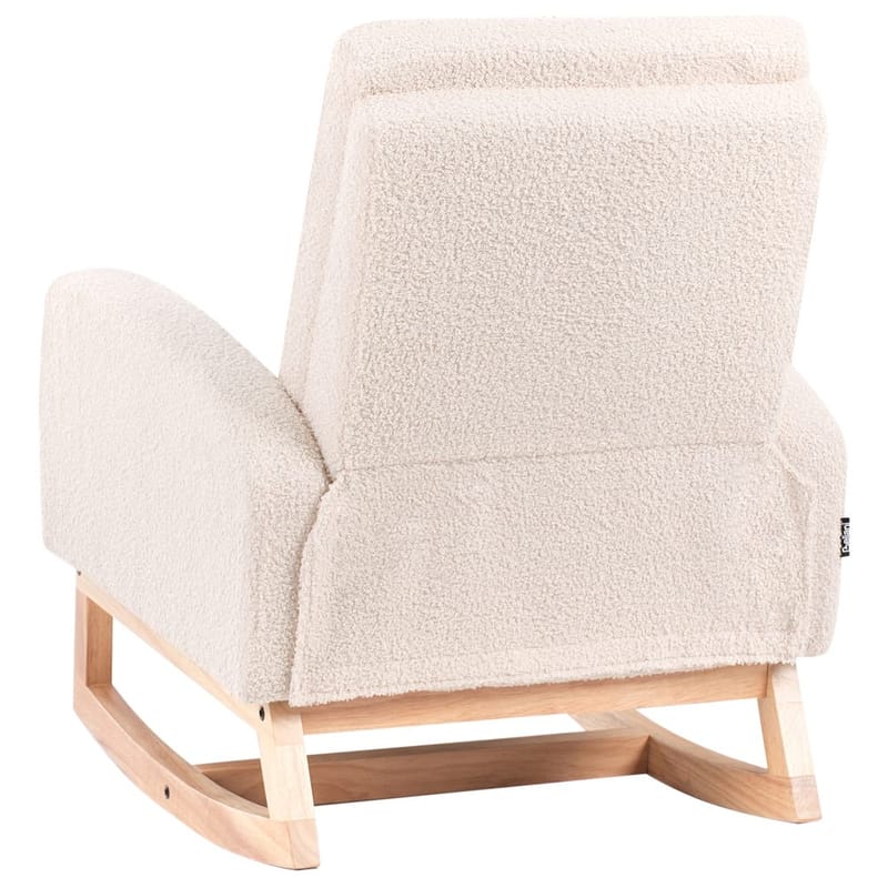 Keinutuoli Norby - Beige, vaalea puu - Huonekalut - Tuoli & nojatuoli - Pyörivät tuolit & keinutuoli