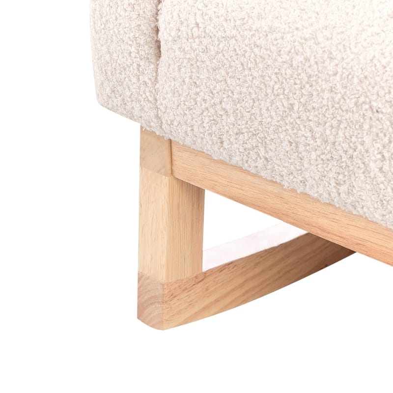 Keinutuoli Norby - Beige, vaalea puu - Huonekalut - Tuoli & nojatuoli - Pyörivät tuolit & keinutuoli