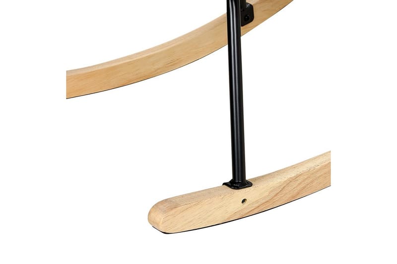 Keinutuoli Oulu - Beige, musta, vaalea puu - Huonekalut - Tuoli & nojatuoli - Nojatuoli & lepotuoli