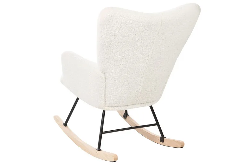 Keinutuoli Oulu - Valkoinen, musta, vaalea puu - Huonekalut - Tuoli & nojatuoli - Pyörivät tuolit & keinutuoli