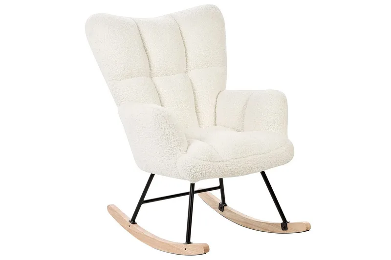 Keinutuoli Oulu - Valkoinen, musta, vaalea puu - Huonekalut - Tuoli & nojatuoli - Pyörivät tuolit & keinutuoli