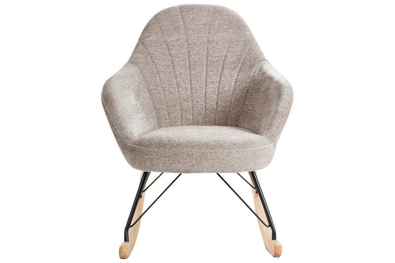 Keinutuoli Skale - Beige, musta, ruskea - Huonekalut - Tuoli & nojatuoli - Nojatuoli & lepotuoli