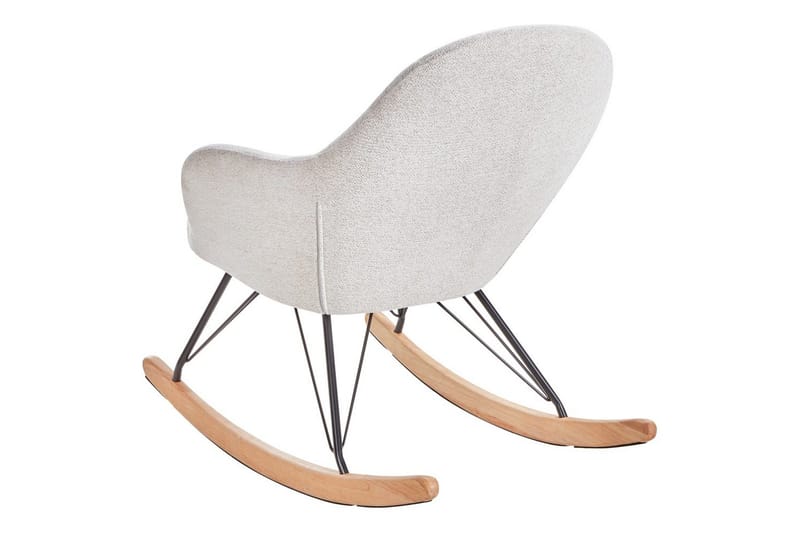 Keinutuoli Skale - Valkoinen, musta, ruskea - Huonekalut - Tuoli & nojatuoli - Nojatuoli & lepotuoli