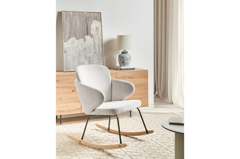 Keinutuoli Viken - Vihreä, vaalea puu - Huonekalut - Tuoli & nojatuoli - Nojatuoli & lepotuoli