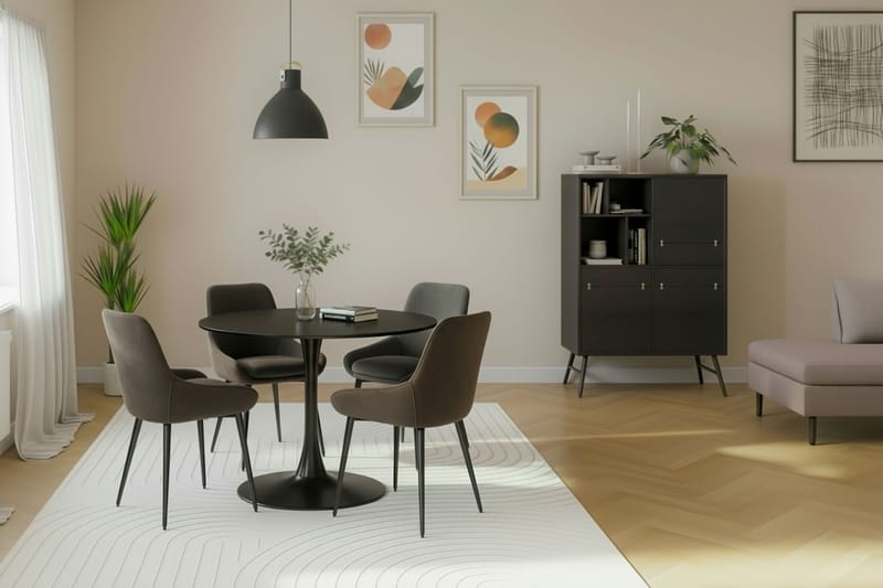 Keittiötuoli Bergviken - Ruskea - Huonekalut - Tuoli & nojatuoli - Ruokapöydän tuolit