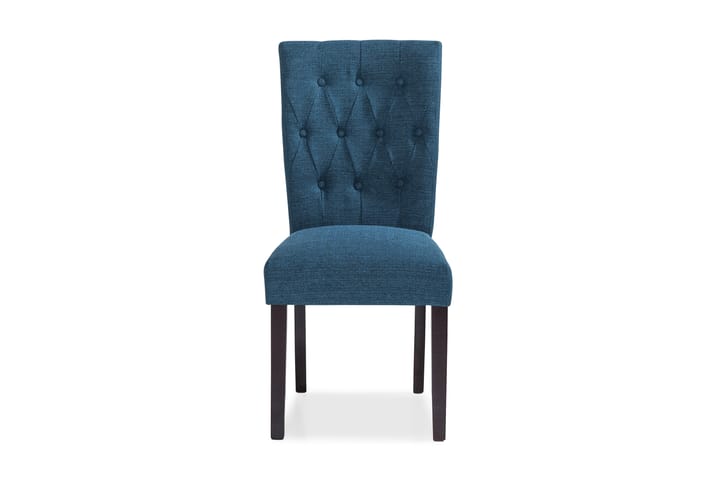 Keittiötuoli Kingsriver - Sininen/Ruskea - Ruokapöydän tuolit
