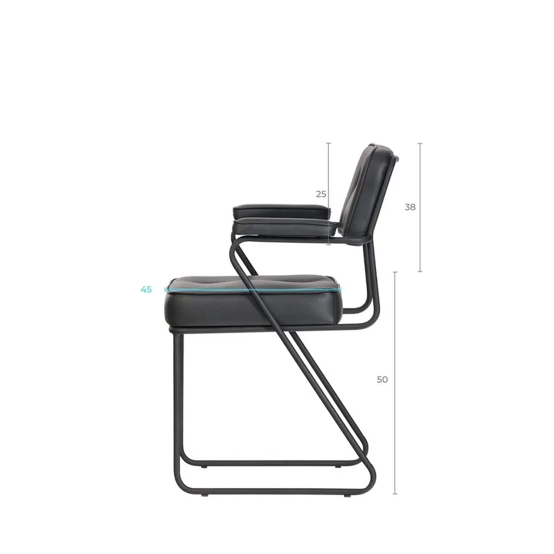 Kelrosen Työtuoli - Musta - Huonekalut - Tuoli & nojatuoli - Työtuolit