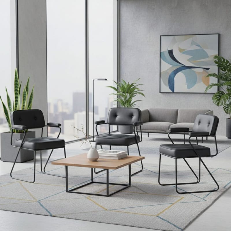 Kelrosen Työtuoli - Musta - Huonekalut - Tuoli & nojatuoli - Työtuolit