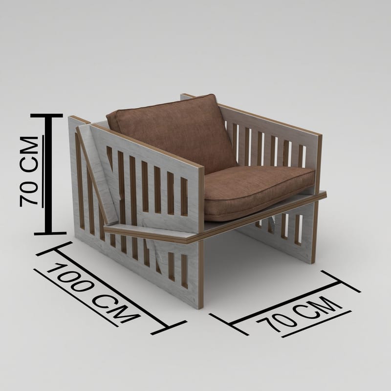 Kollumber Korvatuoli - Luonnonpuu - Huonekalut - Tuoli & nojatuoli - Nojatuoli & lepotuoli