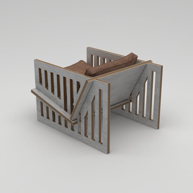 Kollumber Korvatuoli - Luonnonpuu - Huonekalut - Tuoli & nojatuoli - Nojatuoli & lepotuoli