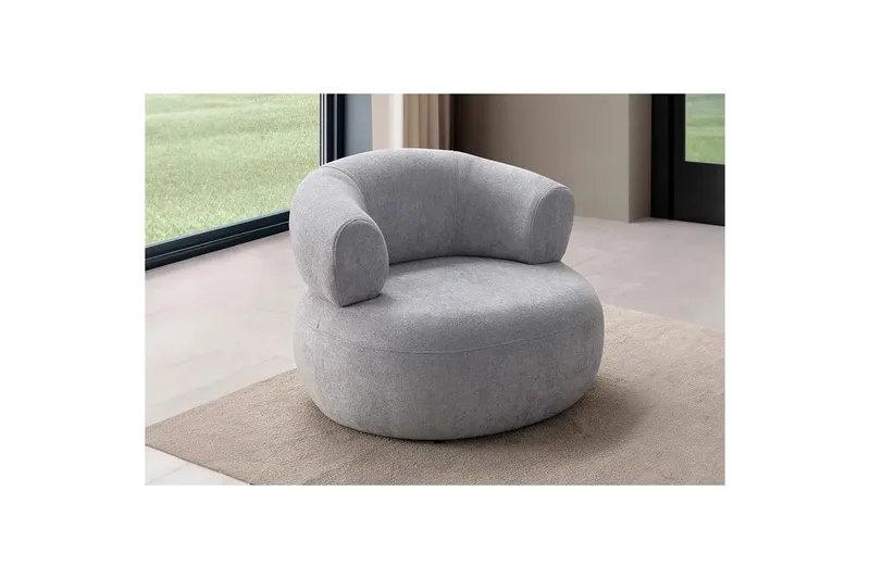 Kollumber Nojatuoli - Harmaa - Huonekalut - Tuoli & nojatuoli - Nojatuoli & lepotuoli