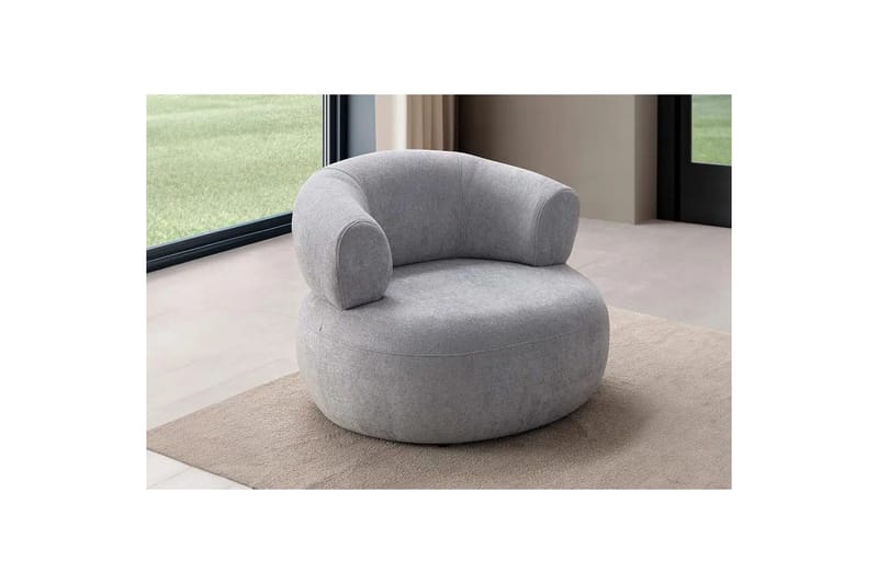 Kollumber Nojatuoli - Harmaa - Huonekalut - Tuoli & nojatuoli - Nojatuoli & lepotuoli