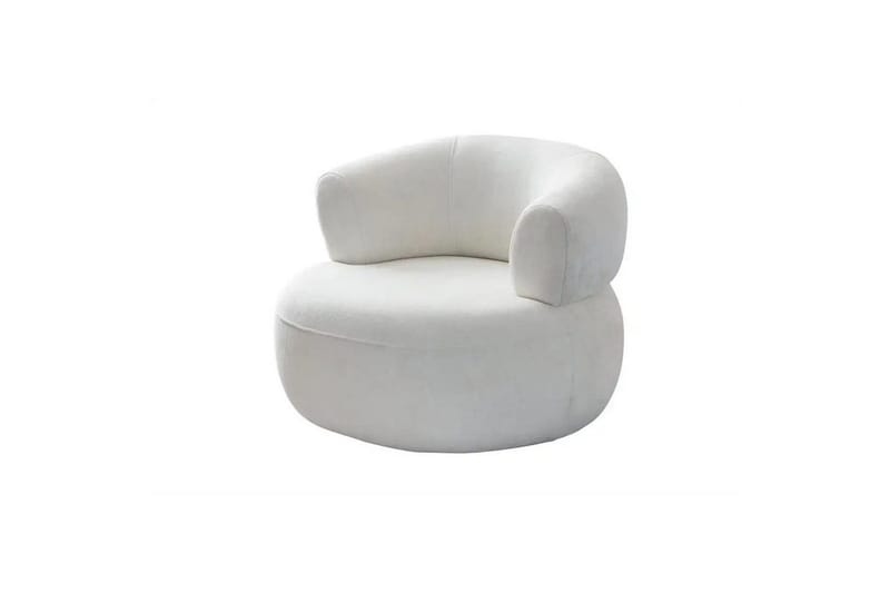 Kollumber Nojatuoli - Valkoinen - Huonekalut - Tuoli & nojatuoli - Nojatuoli & lepotuoli