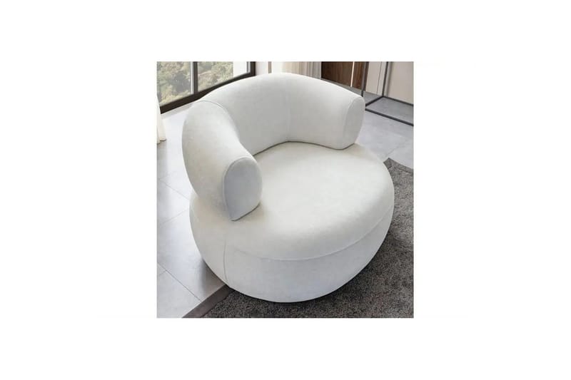 Kollumber Nojatuoli - Valkoinen - Huonekalut - Tuoli & nojatuoli - Nojatuoli & lepotuoli