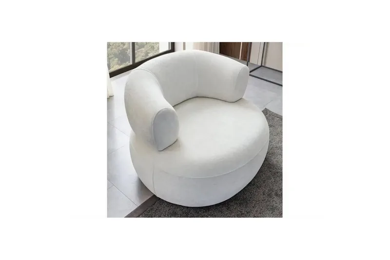 Kollumber Nojatuoli - Valkoinen - Huonekalut - Tuoli & nojatuoli - Nojatuoli & lepotuoli