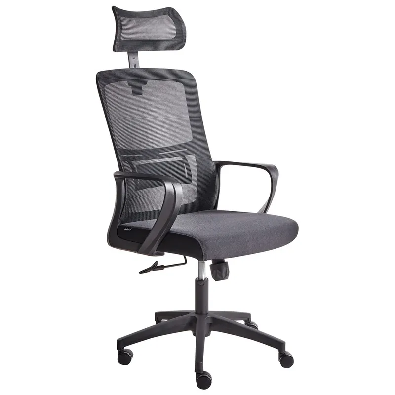 Kontorsstol Offwhite, Svart, undefined
