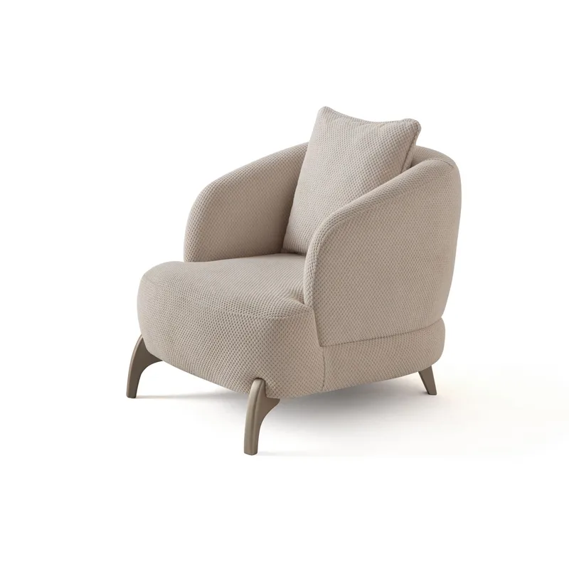 Korvatuoli Atelier Del Sofa Bonjo Silver (80 x 78 x 80 cm) beige, Beige