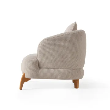 Korvatuoli Atelier Del Sofa Gloria (81 x 76 x 81 cm) beige - Beige - Huonekalut - Tuoli & nojatuoli - Nojatuoli & lepotuoli