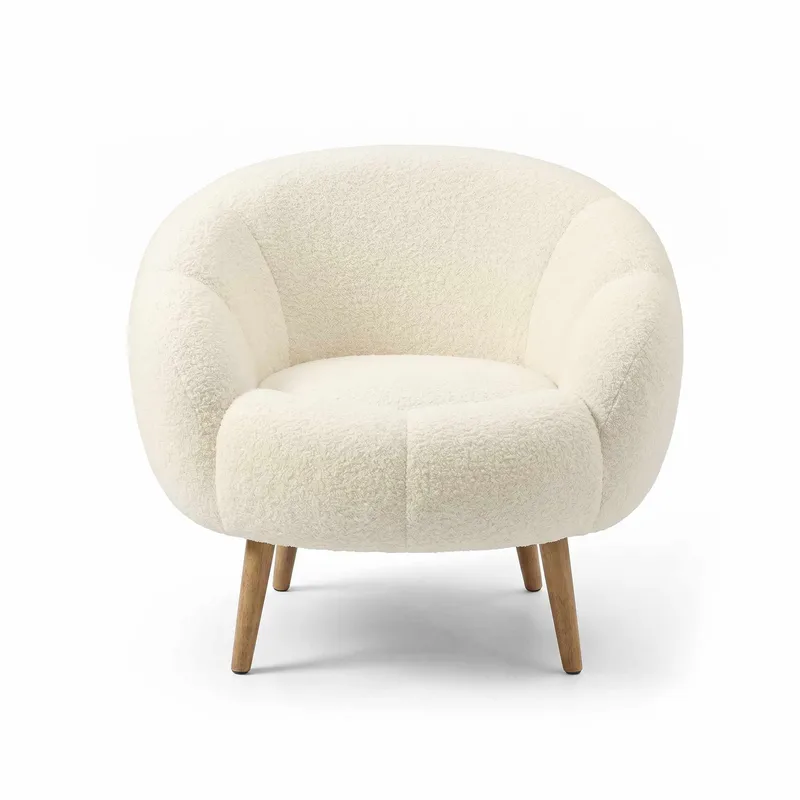 Korvatuoli Atelier Del Sofa Lida (75 x 100 x 42 cm) valkoinen, undefined