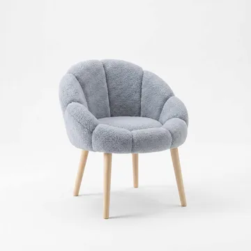 Korvatuoli Atelier Del Sofa Papatya (70 x 110 x 70 cm) Harmaa