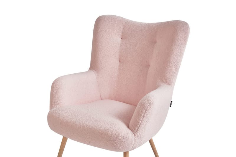 Korvatuolituoli Vejle - Beige, valkoinen - Huonekalut - Tuoli & nojatuoli - Nojatuoli & lepotuoli