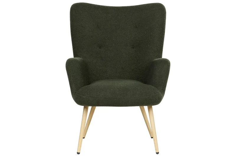 Korvatuolituoli Vejle - Valkoinen, Musta - Huonekalut - Tuoli & nojatuoli - Nojatuoli & lepotuoli