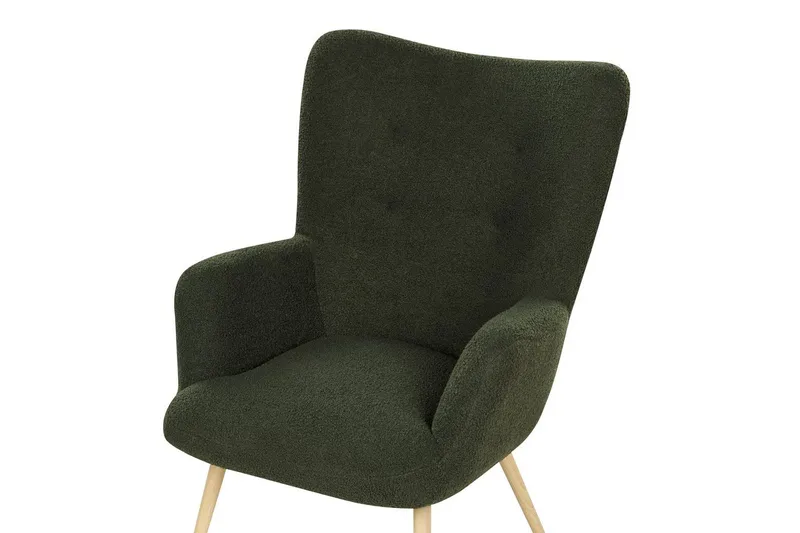 Korvatuolituoli Vejle - Valkoinen, Musta - Huonekalut - Tuoli & nojatuoli - Nojatuoli & lepotuoli