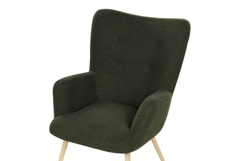 Korvatuolituoli Vejle - Valkoinen, Musta - Huonekalut - Tuoli & nojatuoli - Nojatuoli & lepotuoli