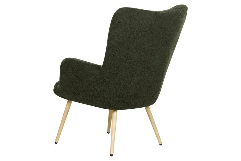 Korvatuolituoli Vejle - Valkoinen, Musta - Huonekalut - Tuoli & nojatuoli - Nojatuoli & lepotuoli