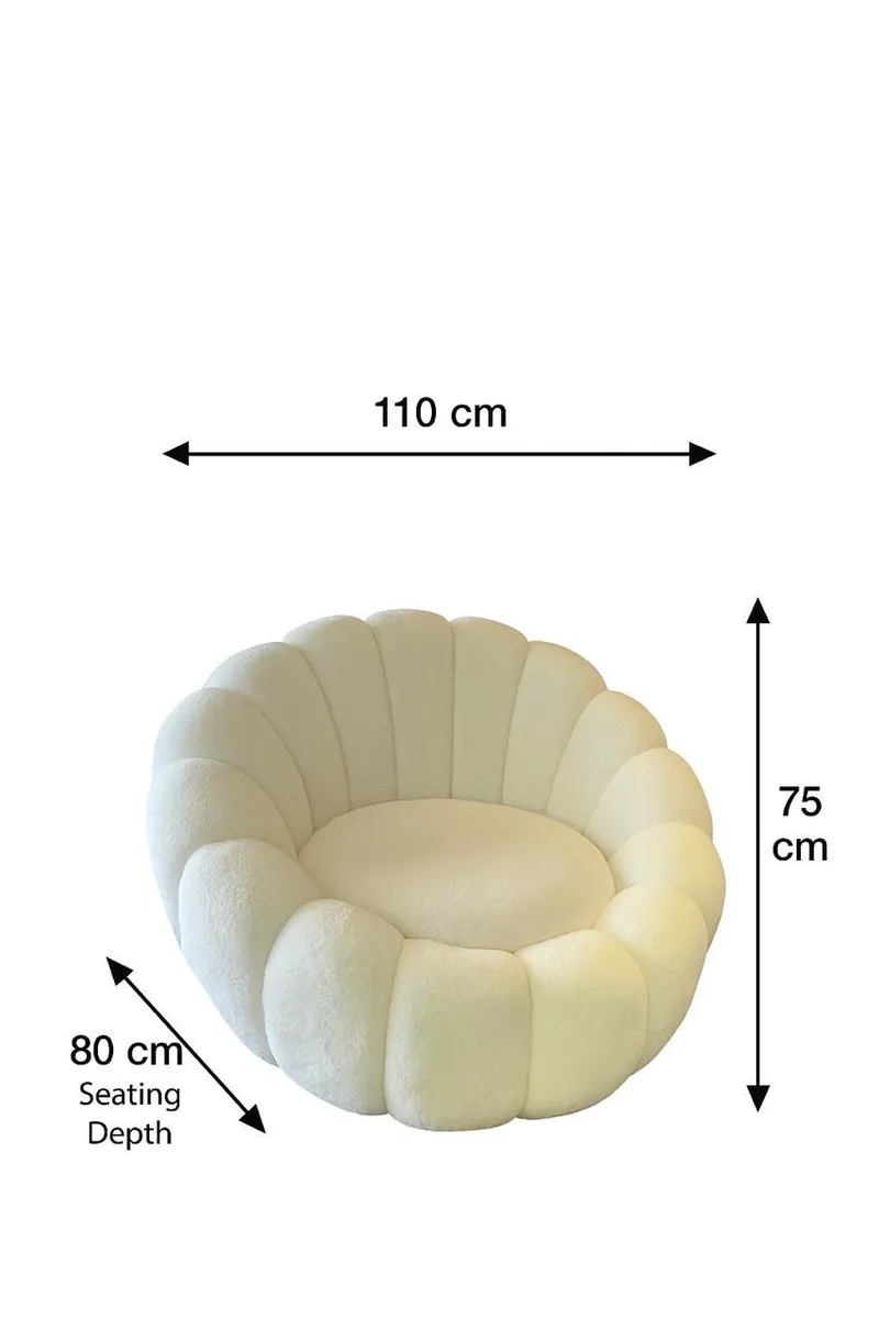Kovran nojatuoli plyysi - Huonekalut - Tuoli & nojatuoli - Nojatuoli & lepotuoli