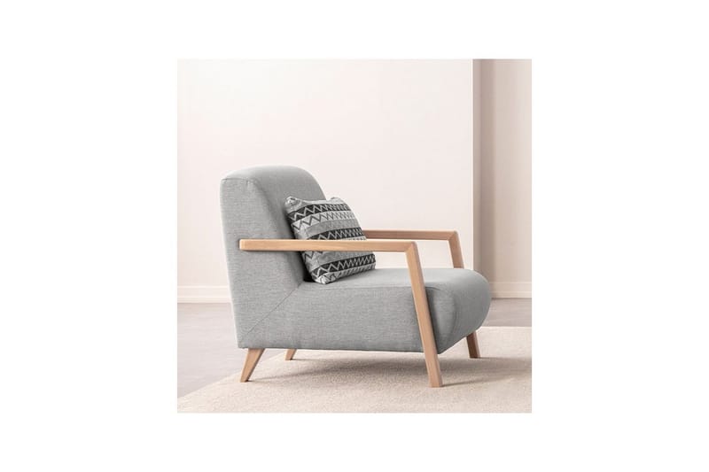 Latrona Nojatuoli - Harmaa - Huonekalut - Tuoli & nojatuoli - Nojatuoli & lepotuoli