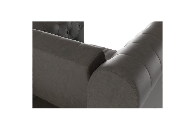 Lepotuoli Felix Antrasiitti, Mikrokuitu/Puu/Metalli - Antrasiitti, Mikrokuitu/Puu/Metalli - Huonekalut - Tuoli & nojatuoli - Nojatuoli & lepotuoli