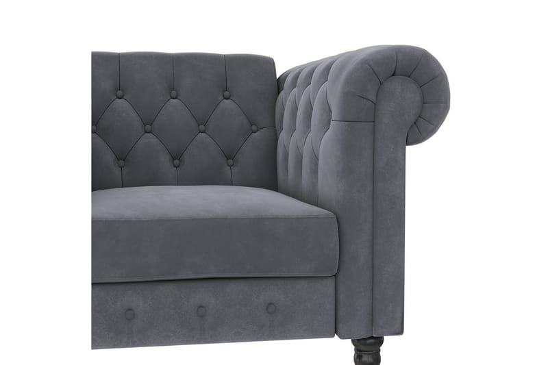 Lepotuoli Felix Antrasiitti, Sametti/Puu/Metalli - Antrasiitti, Sametti/Puu/Metalli - Huonekalut - Tuoli & nojatuoli - Nojatuoli & lepotuoli