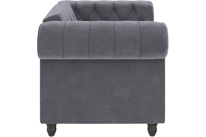 Lepotuoli Felix Antrasiitti, Sametti/Puu/Metalli - Antrasiitti, Sametti/Puu/Metalli - Huonekalut - Tuoli & nojatuoli - Nojatuoli & lepotuoli