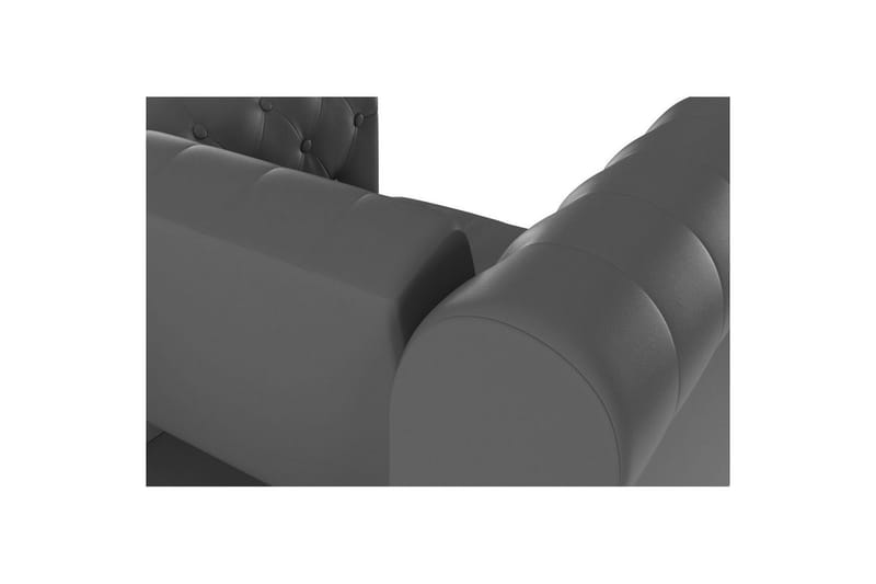 Lepotuoli Felix Harmaa, PU/Puu/Metalli - Harmaa, PU/Puu/Metalli - Huonekalut - Tuoli & nojatuoli - Nojatuoli & lepotuoli