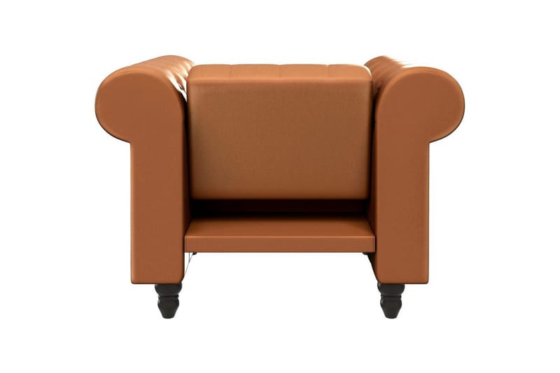 Lepotuoli Felix Konjakki, PU/Puu/Metalli - Konjakki, PU/Puu/Metalli - Huonekalut - Tuoli & nojatuoli - Nojatuoli & lepotuoli